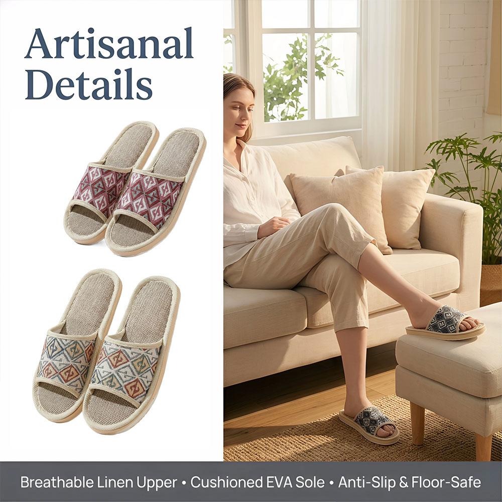 Four Seasons Linen Slippers Co - đánh giá và giá Men'S Shoes Slip On