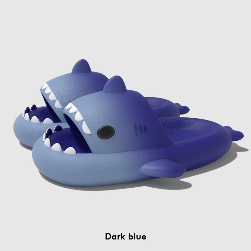 Cute Cartoon Shark Slippers Fo - đánh giá và giá Men'S Shoes Slip On