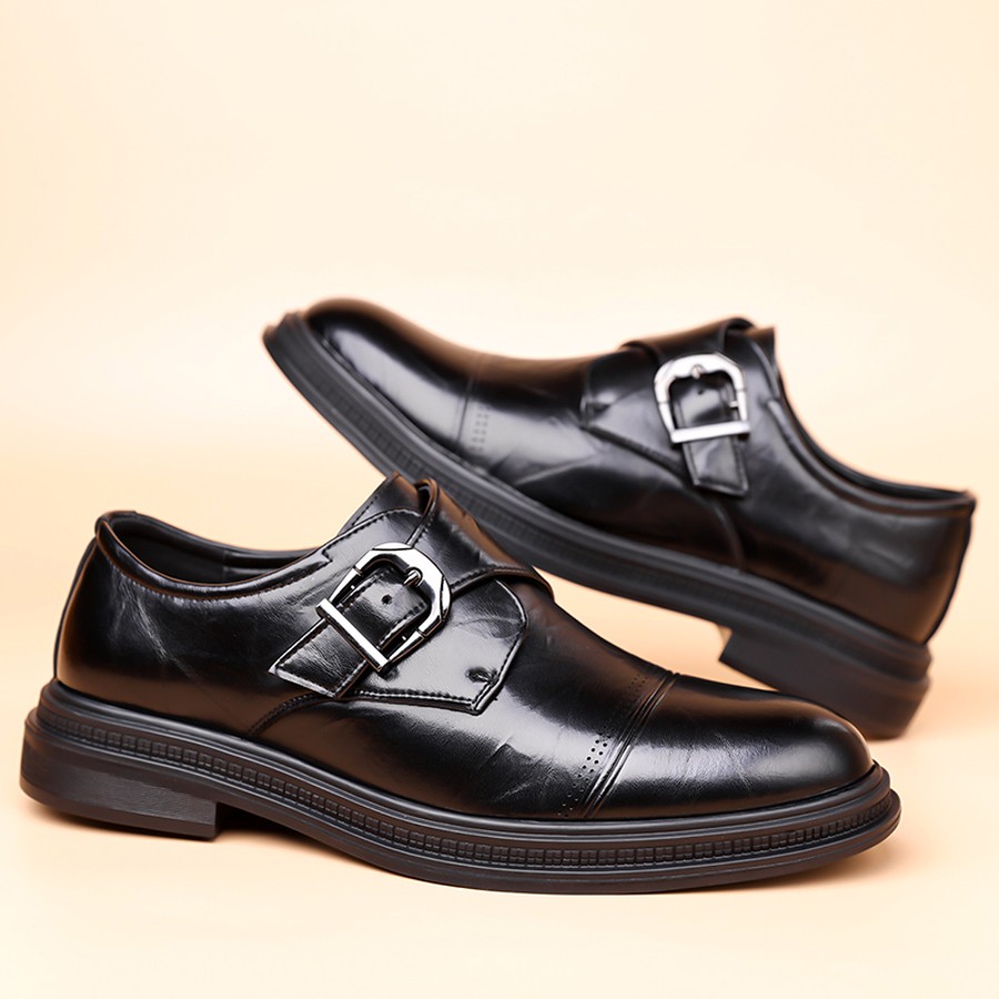 Men's Monk Strap Loafers with  - đánh giá và giá Men'S Shoes Dressy Casual