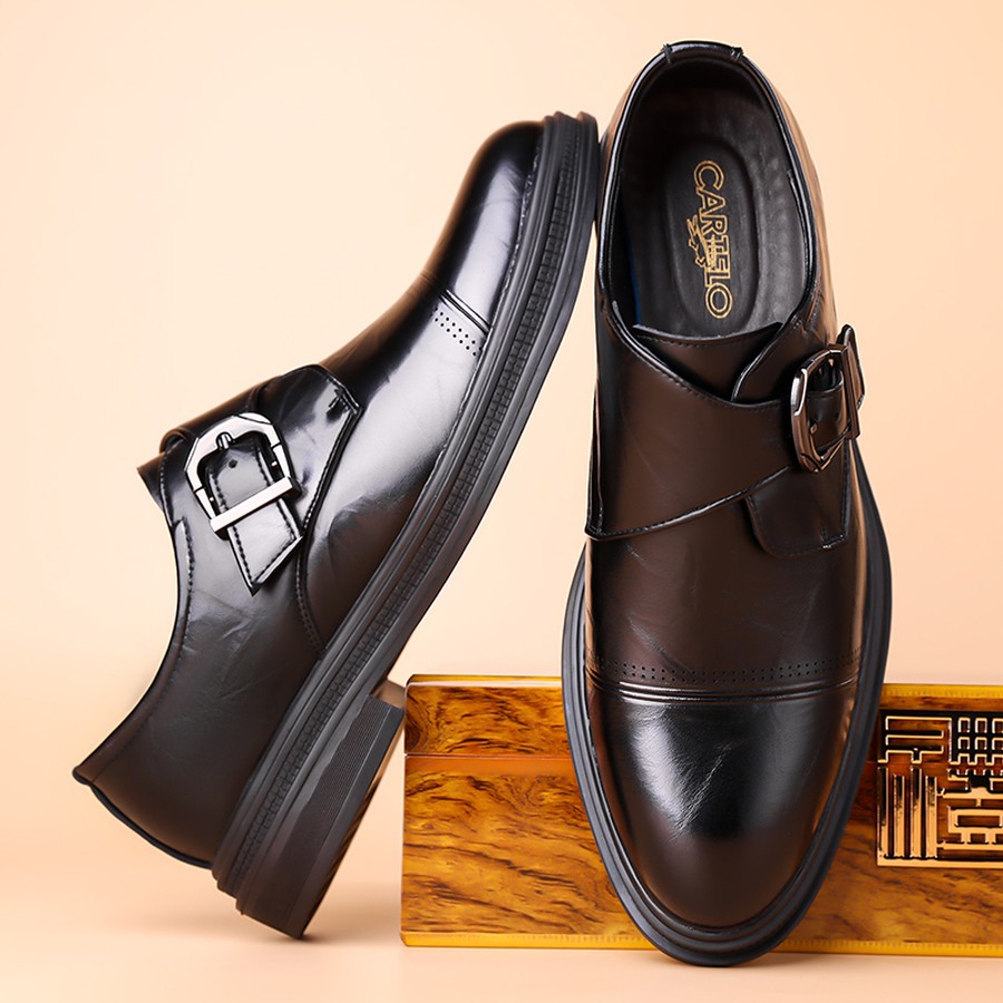 Men's Monk Strap Loafers with  - đánh giá và giá Men'S Shoes Dressy Casual