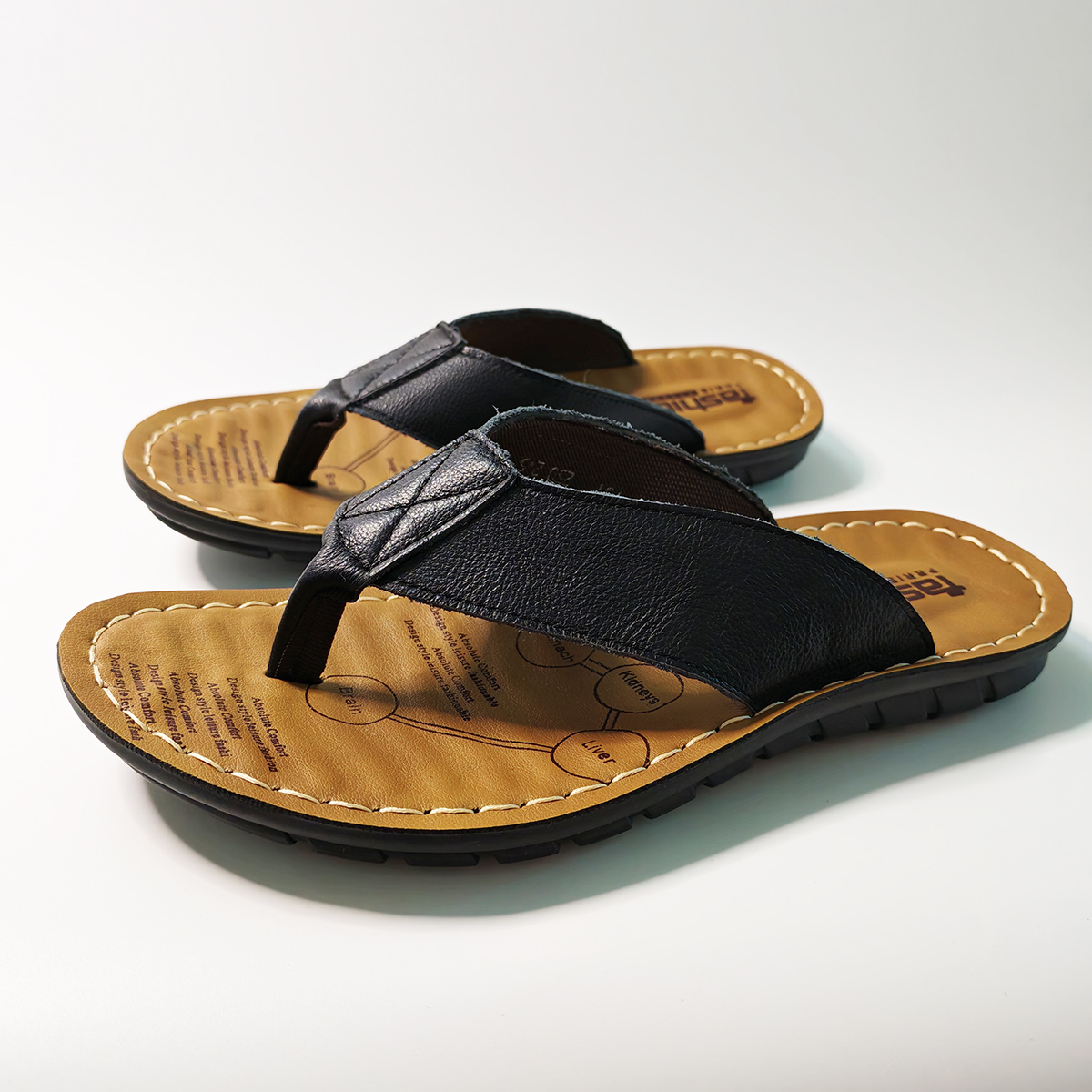 Mùa Hè Cho Nam Dép Da Thật Chí - đánh giá và giá Men Shoes Brand