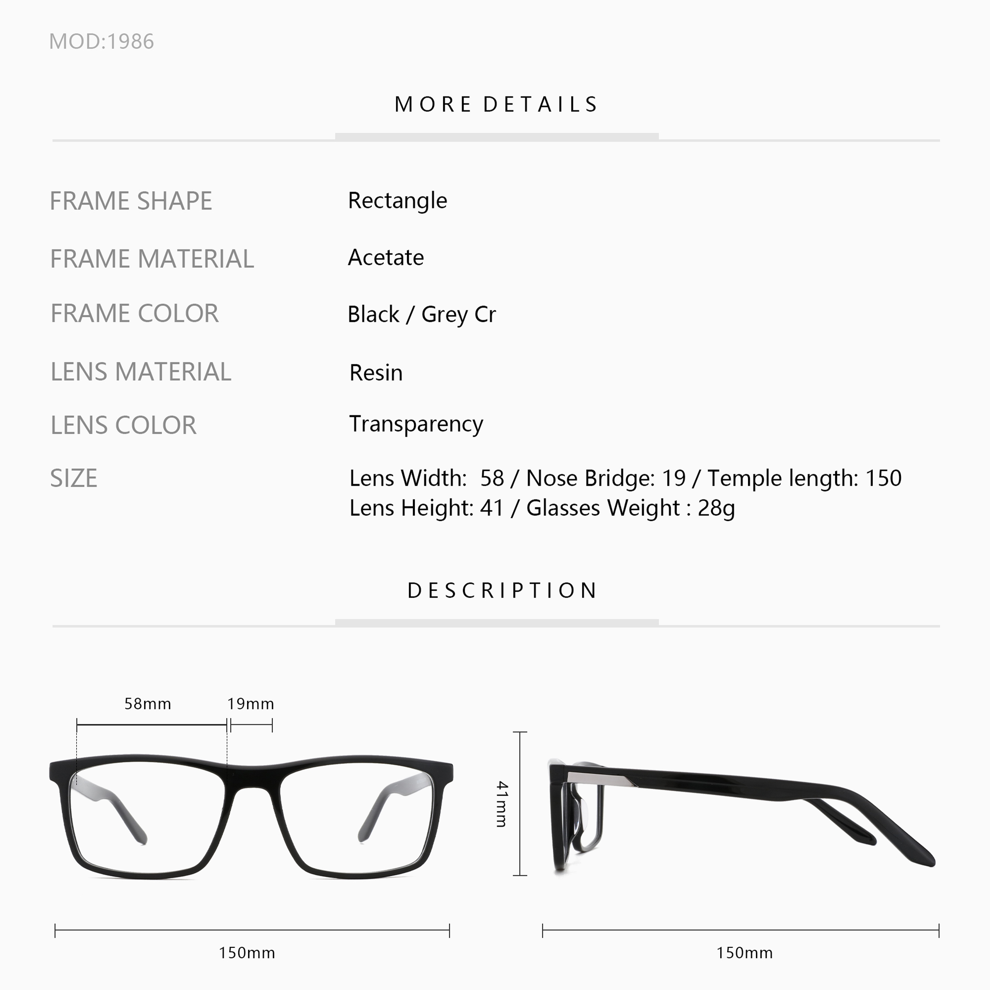 ZENOTTIC Square Optical Glasse - đánh giá và giá Men Shoes Zegna