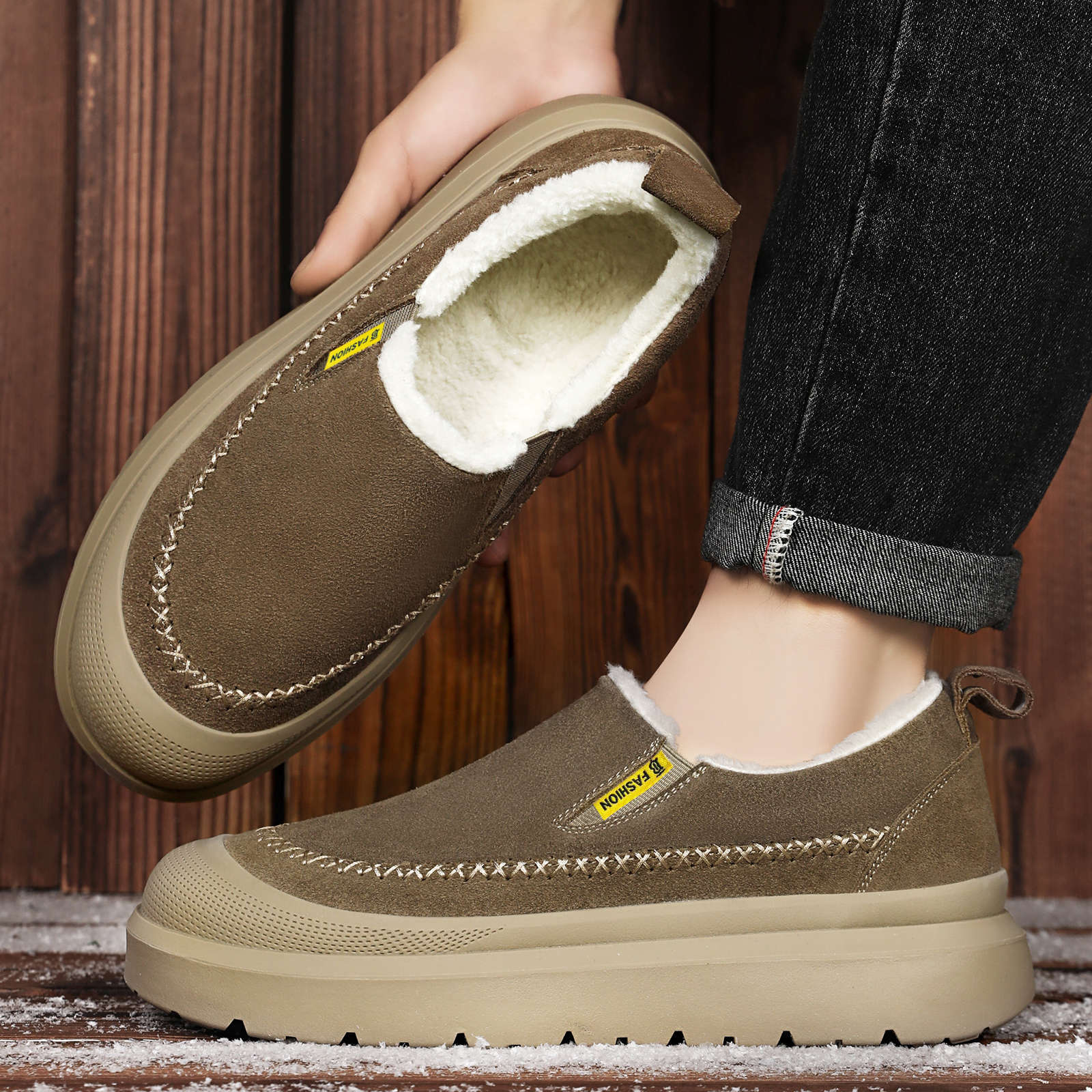 Winter Men's Ankle Boots Thick - đánh giá và giá Men'S Shoes To Increase Height