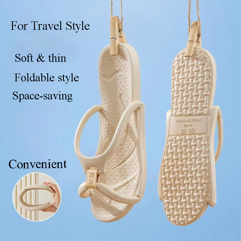 Foldable Travel Slippers Unise - đánh giá và giá Men'S Shoes Slip On