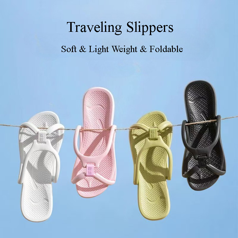 Foldable Travel Slippers Unise - đánh giá và giá Men'S Shoes Slip On